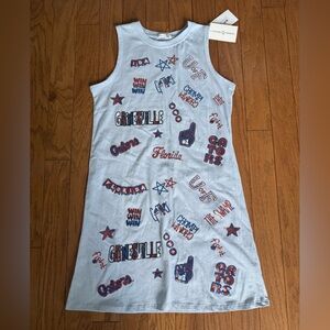 Stewart Simon Sequin Florida Gator Dress